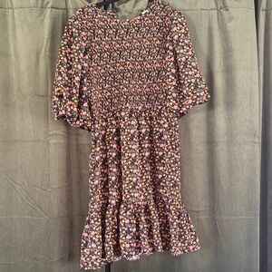 Floral Smocked Dress